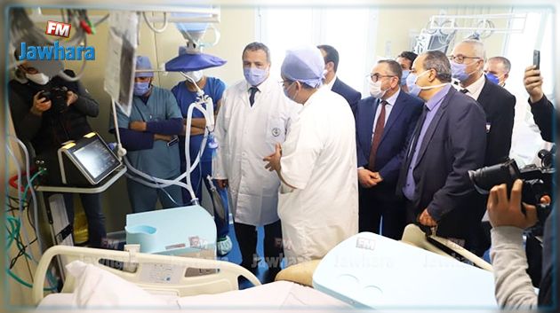 وزير الصحة يشرف على تدشين وحدة كوفيد 19 بمستشفى سهلول