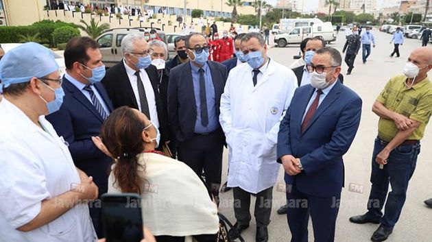 وزير الصحة يشرف على تدشين وحدة كوفيد 19 بمستشفى سهلول