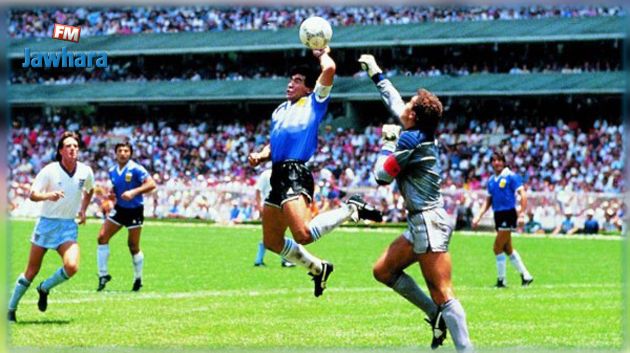 حقائق جديدة عن هدف مارادونا باليد في مونديال 1986