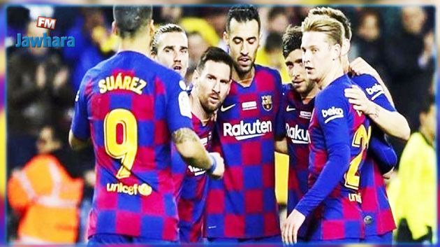 نادي برشلونة يدرس تخفيض أجور اللاعبين من جديد