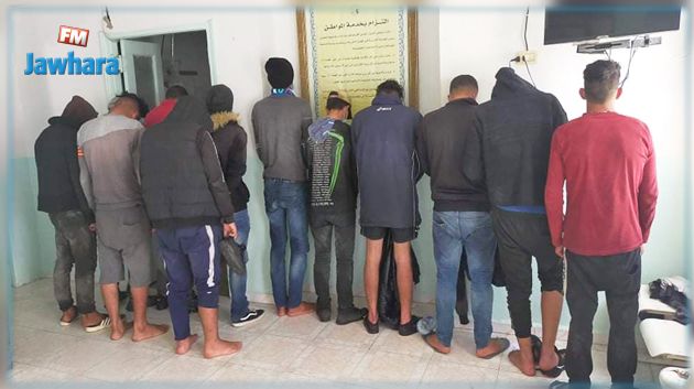 المهدية : القبض على مجموعة من