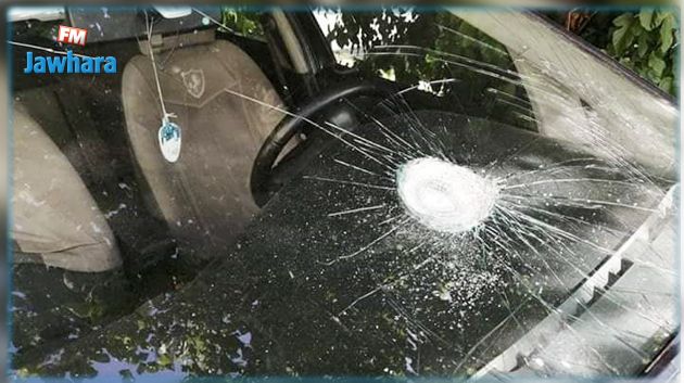 الكاف : رشق سيارة الوكيل العام لمحكمة الاستئناف بالحجارة