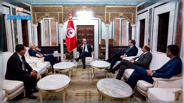 الفخفاخ يلتقي رؤساء أحزاب و كتل الإئتلاف الحكومي