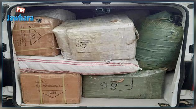 حجز بضائع مهربة بقيمة تناهز 362 ألف دينار