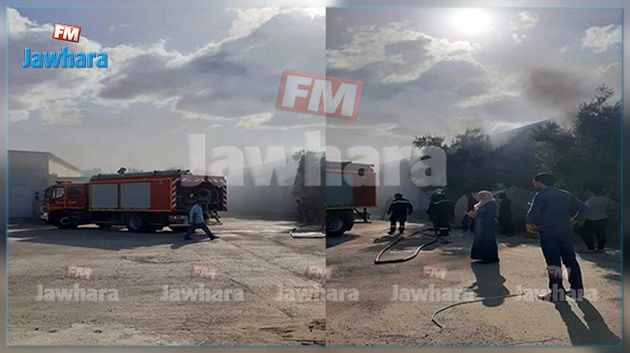 السيطرة على حريق اندلع بمصنع للقطن بمنطقة منزل حياة 