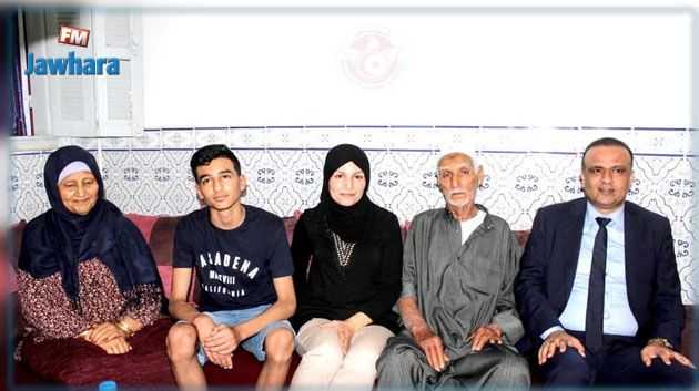 وديع الجرئ يزور عائلة الفقيد محمد الغول