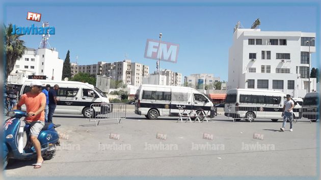 الأمن يغلق كل الطرقات المؤدية إلى ساحة باردو