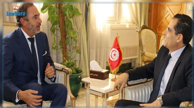 وزير الخارجية يتحادث مع سفير الاتحاد الأوروبي بتونس
