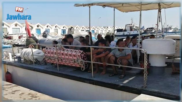 المهدية : إنقاذ 24 مجتازا كانوا مهددين بالغرق