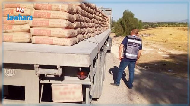 جندوبة : حجز كمية من الاسمنت كانت تُروّج بطرق غير قانونية