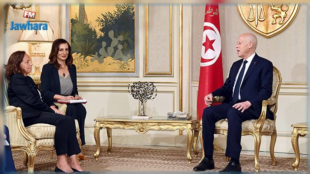 رئيس الجمهورية يلتقي وزيرة الداخلية الإيطالية (فيديو)