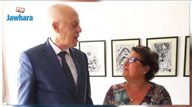 في عيد المرأة : رئيس الجمهورية يزور المناضلة راضية النصراوي