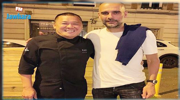 طباخ صيني يفضح وجود غوارديولا في برشلونة