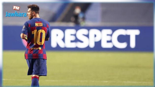 رابطة الدوري الإسباني تدعم برشلونة ضد قرار ميسي