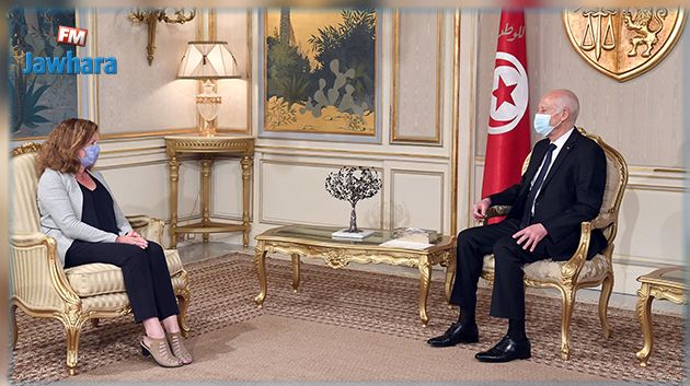 رئيس الجمهورية يستقبل مبعوثة أمميّة للدعم في ليبيا