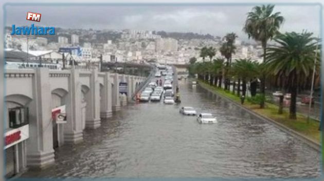 الجزائر: أمطار قوية تؤدّي بحياة زوجين