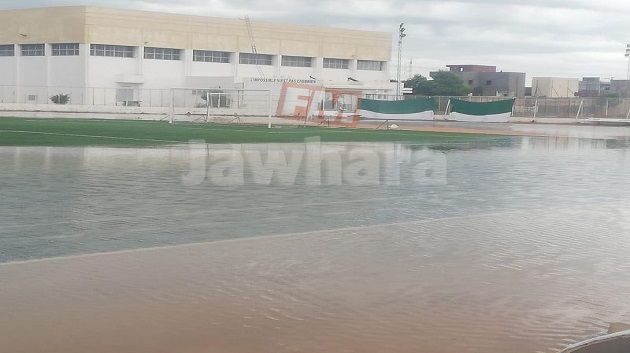 صور مباشرة من الملعب البلدي بالشابة