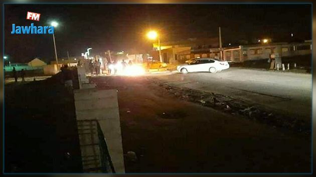 غلق الطّريق الوطنية الرابطة بين قفصة وقابس