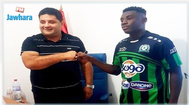 مستقبل سليمان يتعاقد مع اللاعب الغاني الفيس بافور
