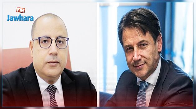 المشيشي يتلقى اتصالا هاتفيا من نظيره الايطالي