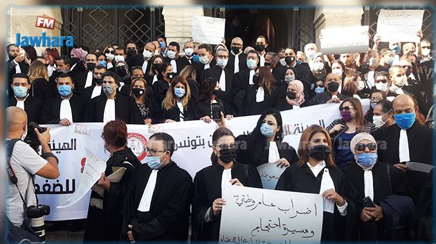 المحامون في إضراب
