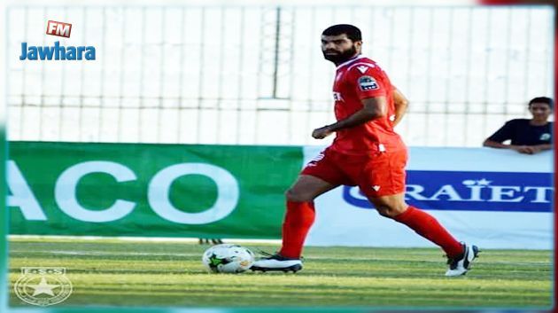 النجم الساحلي : صدام بن عزيزة يتعافى من الكورونا