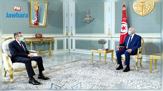 رئيس الجمهورية يستقبل وزير الداخلية 