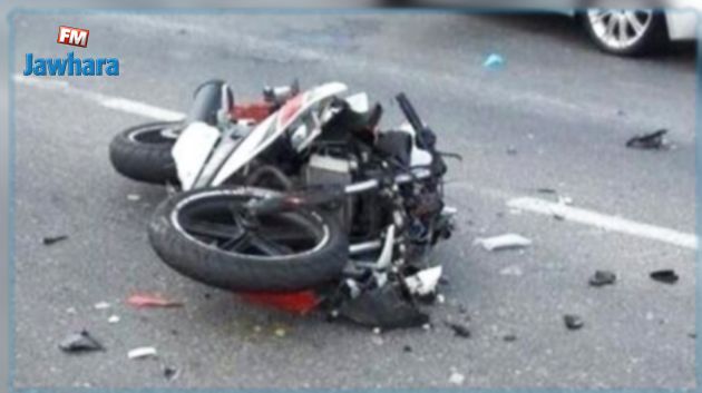 المهدية : وفاة شخص في اصطدام بين سيارة إسعاف ودراجة نارية