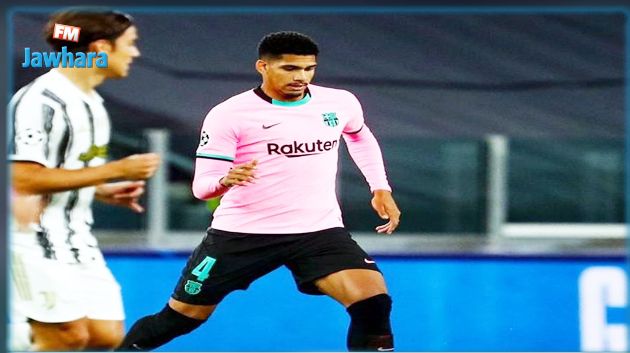 برشلونة يكشف عن طبيعة اصابة أراوخو