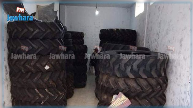 جندوبة : حجز عجلات مطاطية مهربة تناهز قيمتها المليار