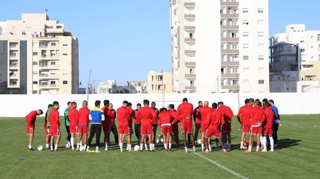 تمارين النجم الرياضي الساحلي تحت قيادة المدرب فييرا