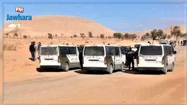 أحداث منطقة العين السخونة : تهشيم سيارات أمنية و إصابة بعض الأعوان بالحجارة