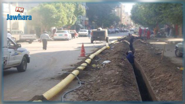 بنزرت: ضبط مسار الأنبوب الرئيسي للغاز الطبيعي بمنزل بورقيبة