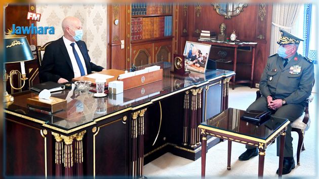 رئيس الجمهورية يلتقي مدير عام وكالة الاستخبارات