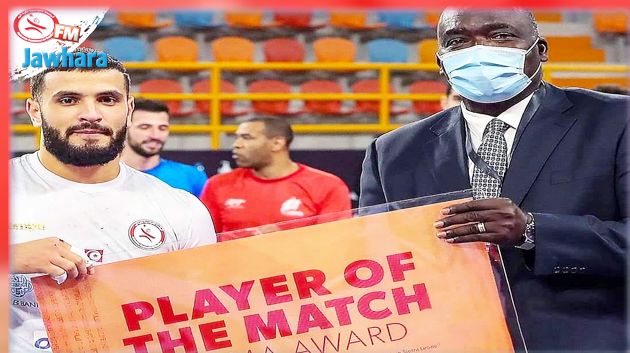 منتخب كرة اليد : أمين درمول أحسن لاعب في مباراة البرازيل