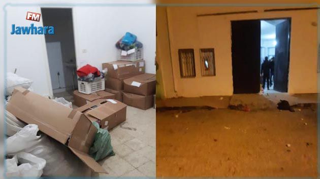 المهدية: خلع الفرع الجهوي للتضامن الإجتماعي وسرقة بعض محتوياته (صور)