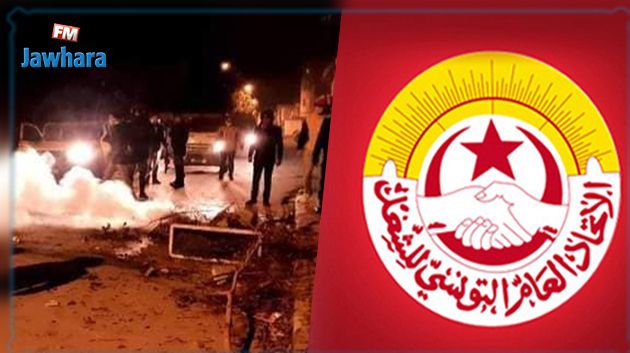اتحاد الشغل يدعو الشباب المحتجّ إلى وقف الاحتجاجات الليلية