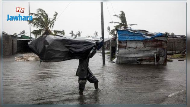 رياح عاتية وأمطار غزيرة تدمر منازل وتشرد الآلاف في موزمبيق