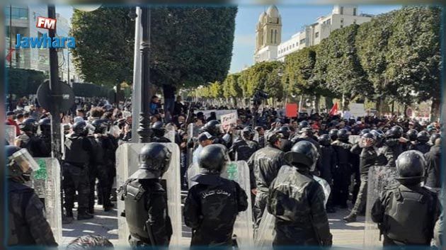 سوسة: الإتحاد الوطني لنقابات قوات الأمن يدين سياسة الصمت وعدم التنديد بالاعتداء على الأمنيين في تونس العاصمة