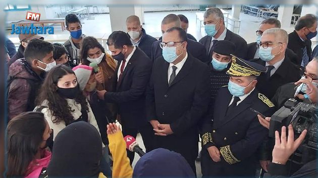 المشيشي يؤدي زيارة  غير معلنة لمعهد إبن سيناء بمنزل بورقيبة 