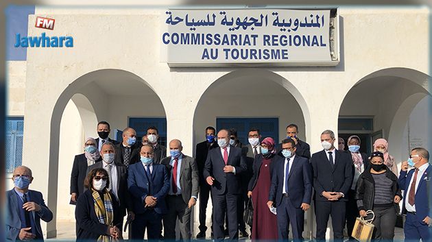 زيارة وزير  السياحة لجزيرة جربة
