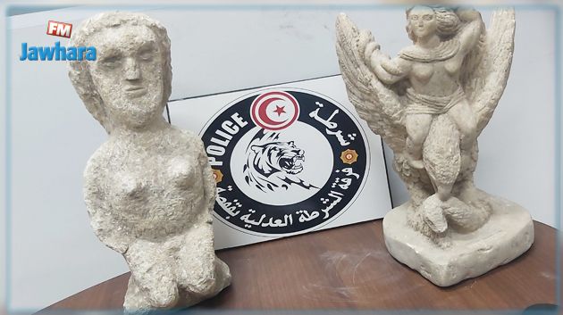 حجز قطعتين أثريتين في سيدي بوزيد