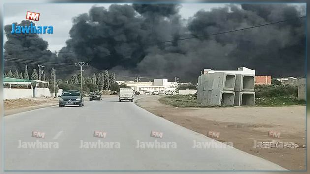 بني خيار: اندلاع حريق بمصنع مهجور للمرة الثانية في ظرف اسبوع‎