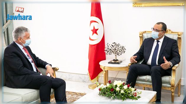 رئيس الحكومة يستقبل سفير فرنسا بتونس