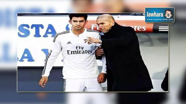 زيدان يشرك ابنه لأول مرة مع الفريق الثاني لريال مدريد
