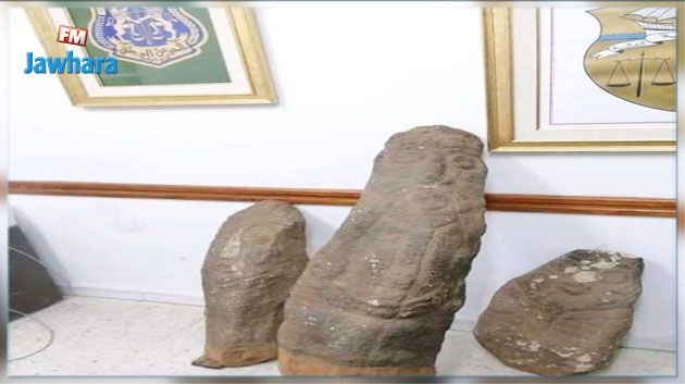 الحمامات: حجز قطعة أثرية