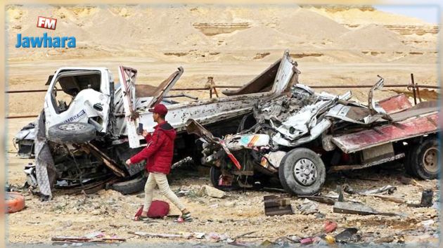 مصر : مصرع 18 شخصاً في حادث مرور