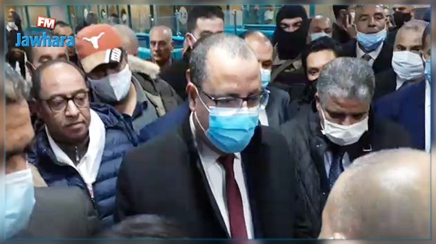 حادثة المطار: مشيشي يؤكد مساندته للأمنيين 
