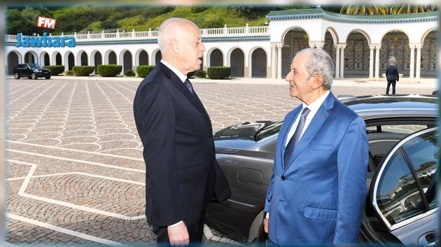 سعيّد يستقبل محمد الناصر