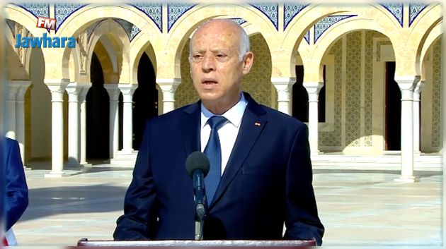 قيس سعيد  : أنا لست مستعدا للتعامل مع اللوبيات ومع من سرقوا مُقَدِّرات الشعب